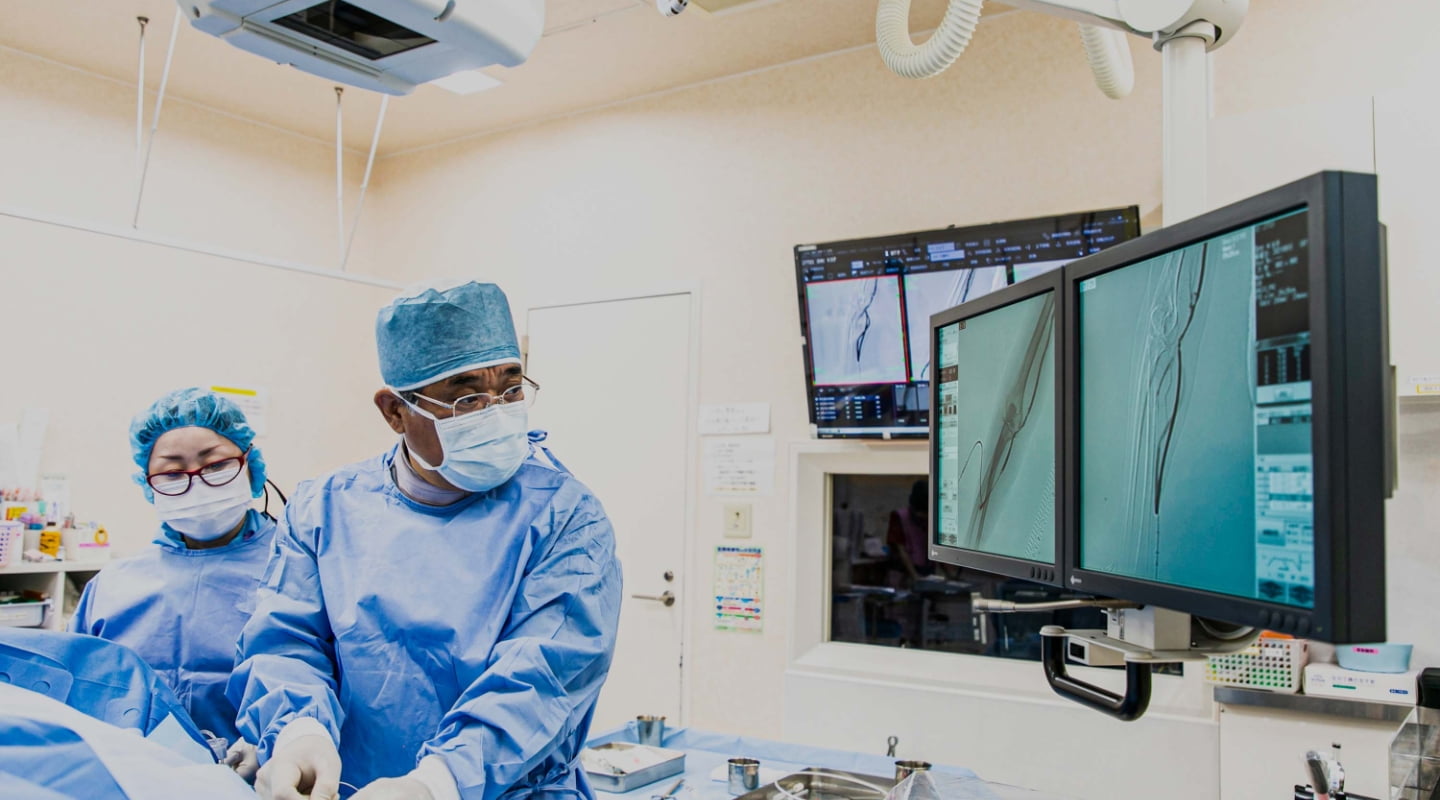 バスキュラーアクセス手術の写真